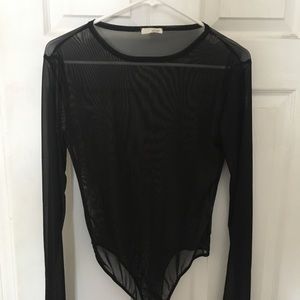 mesh body suit